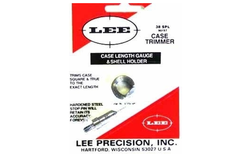 Lee Precision Lee length gauge/ shellholder, .38 special